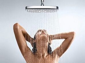 With the help of the shower, you can carry out a massage that increases the breasts
